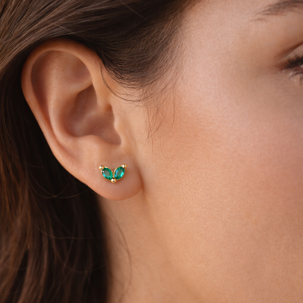 EMERALD WING - EAR PIERCING