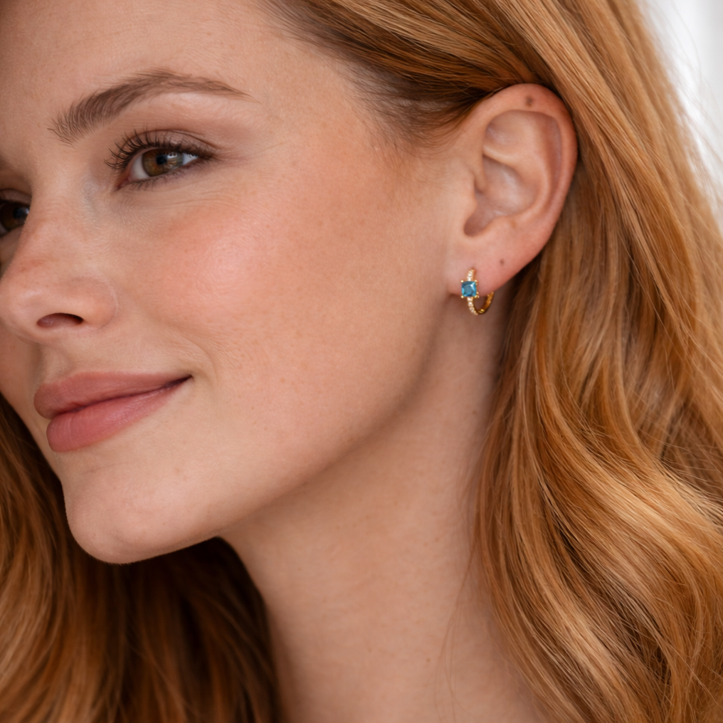 DEEP BLUE - EARRINGS