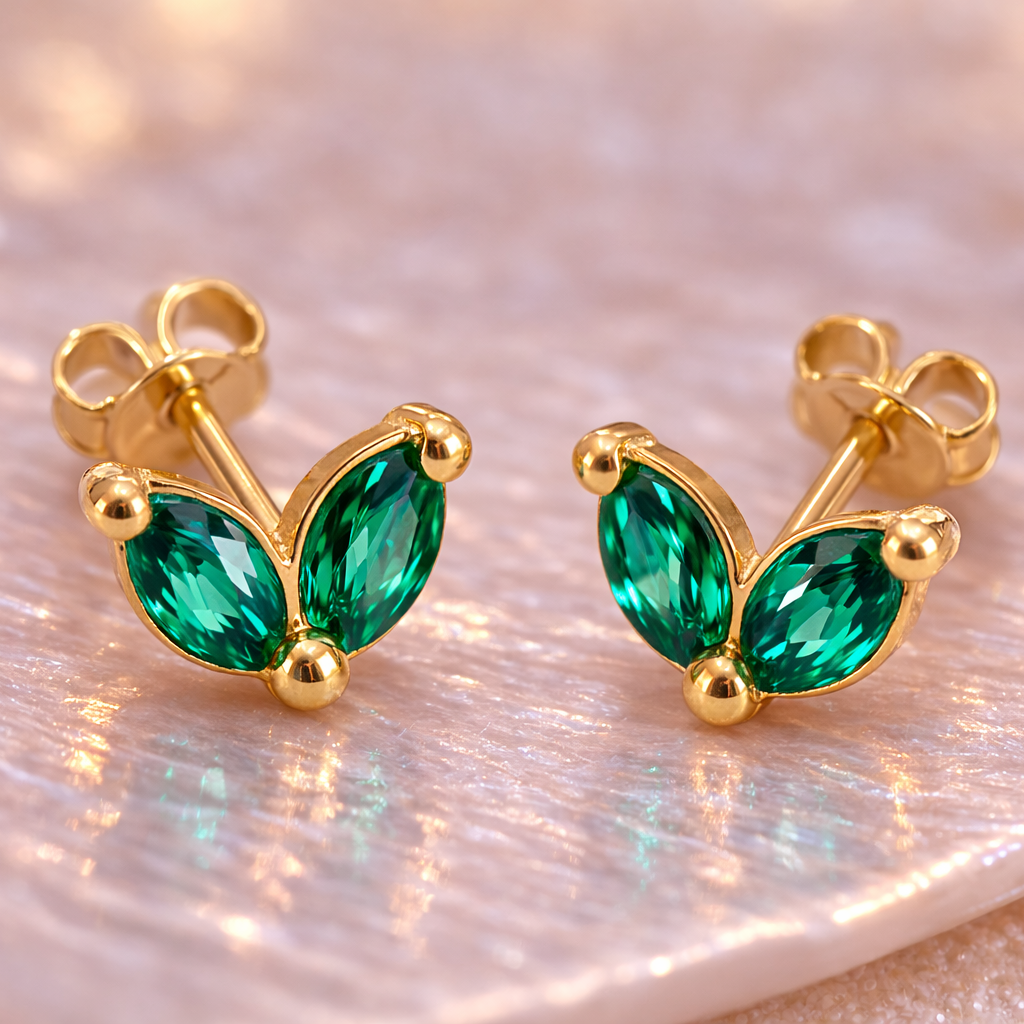 EMERALD WING - EAR PIERCING