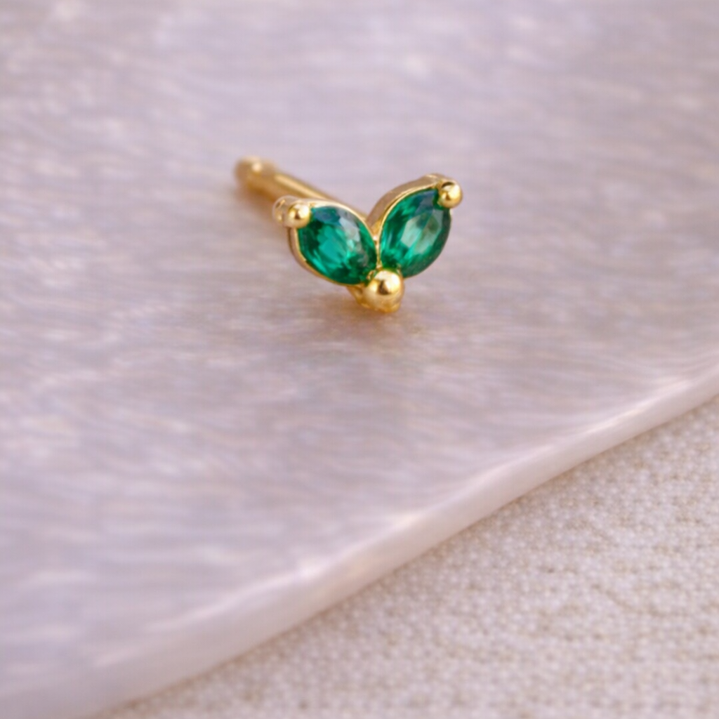 EMERALD WING - EAR PIERCING